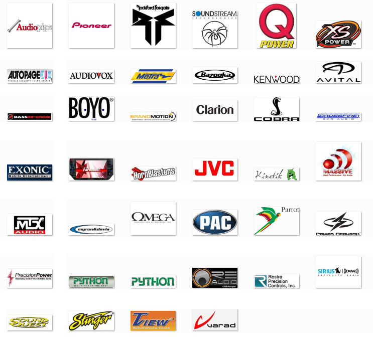 car audio brands